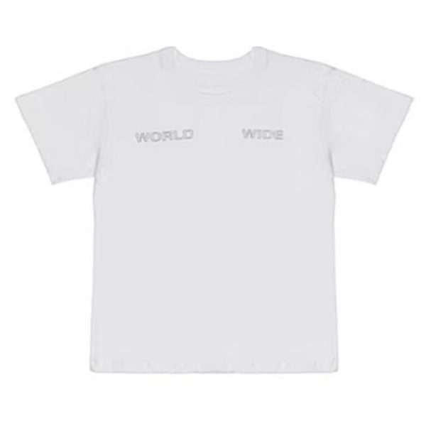 White Sp5der Worldwide T-shirt